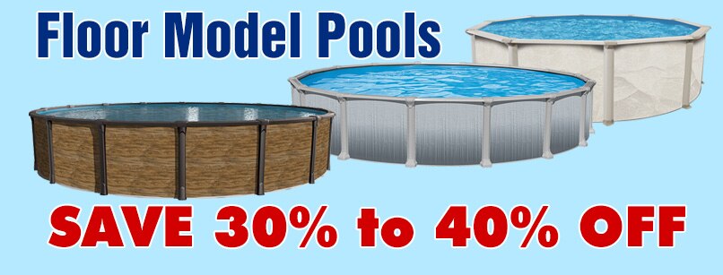 Floor Model pool sale